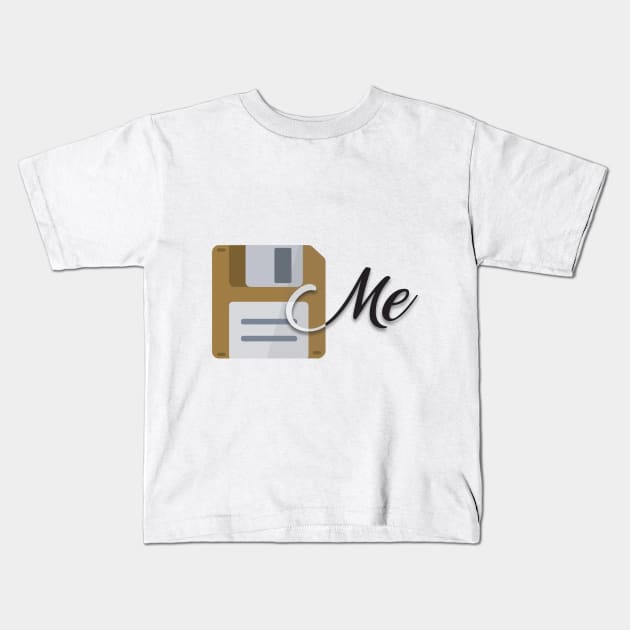 Save me diskette Kids T-Shirt by pocketdesigns